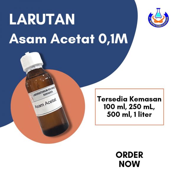 ASAM ACETAT 0,1M (500 mL)
