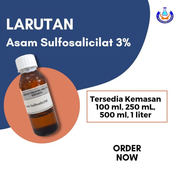 ASAM SULFOSALYCILAT 3% (250 cc)