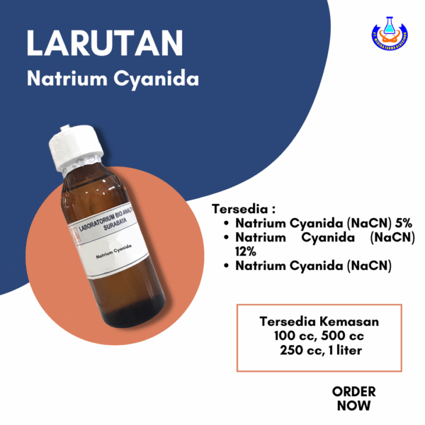 Natrium Cyanida (NaCN) 12%