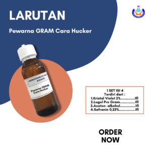 Pewarna GRAM cara Hucker