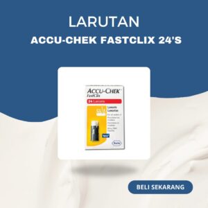 Accu Chek Fastclix 24's
