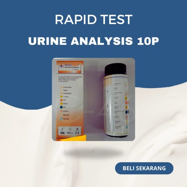 Strip Urine Analysis 10P Test Nova