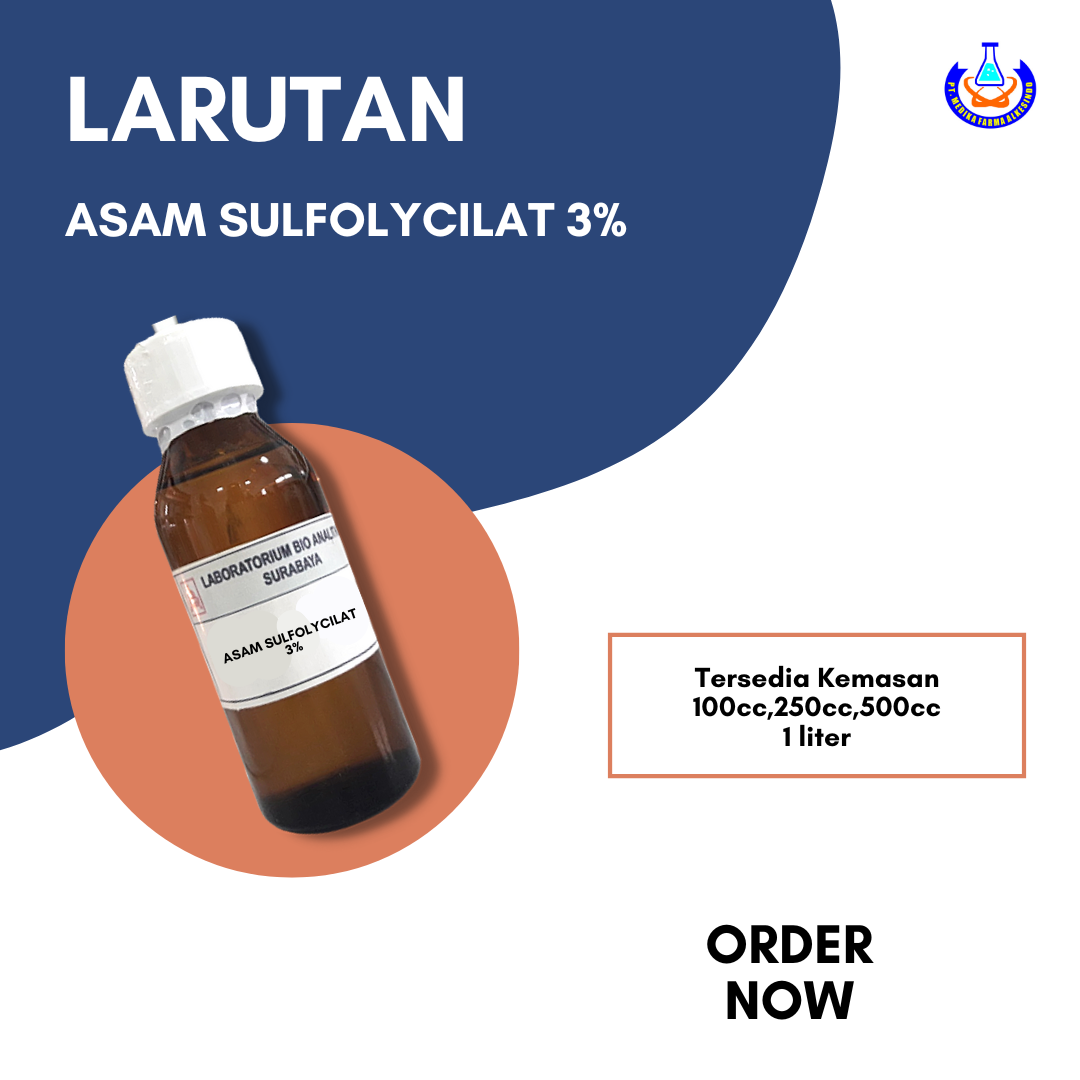 ASAM SULFOSALYCILAT 3% 100 ml
